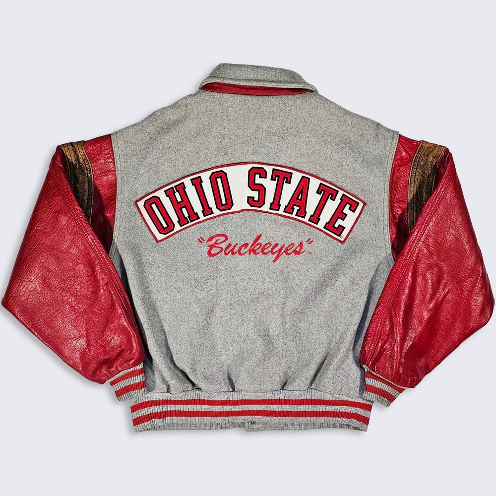 Ohio State Buckeyes Vintage 90s Varsity Letterman Jacket